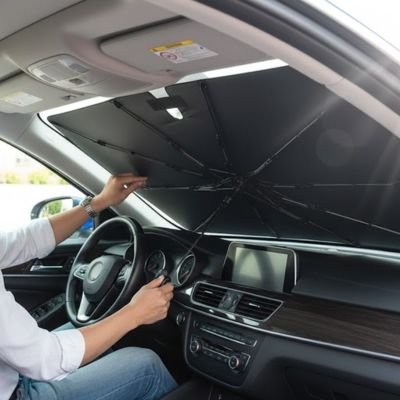 Pare soleil voiture adapté