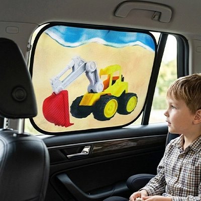 Pare soleil voiture bébé amusant