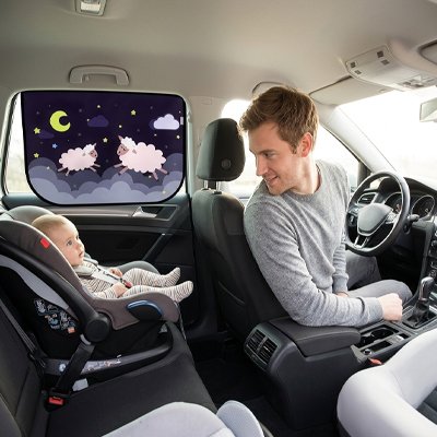 Pare soleil voiture bébé joli