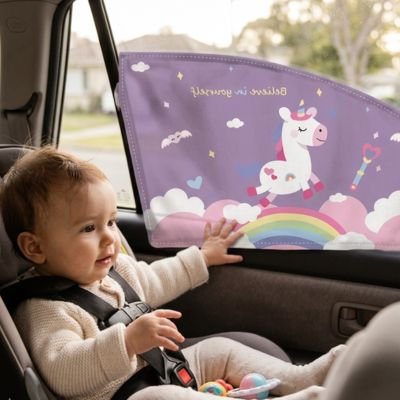 Pare soleil voiture bébé joli