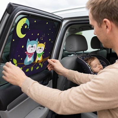 Pare soleil voiture bébé noir
